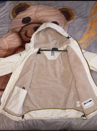 Giubbotto K-Way bianco