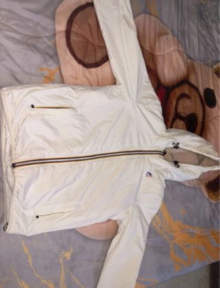 Giubbotto K-Way bianco