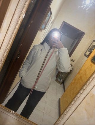 Giubbotto K-Way bianco