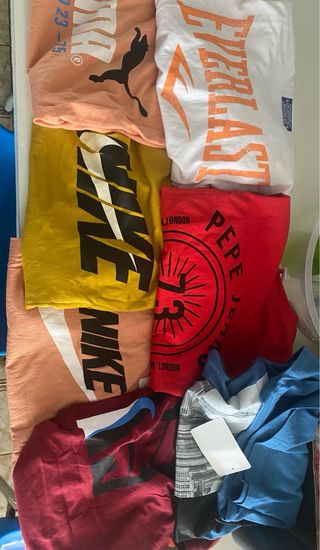 Lote Camisetas Marcas Varias Talla M