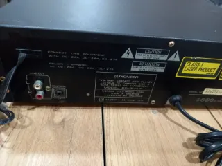 Reproductor CD Pioneer PD-Z74T con manual