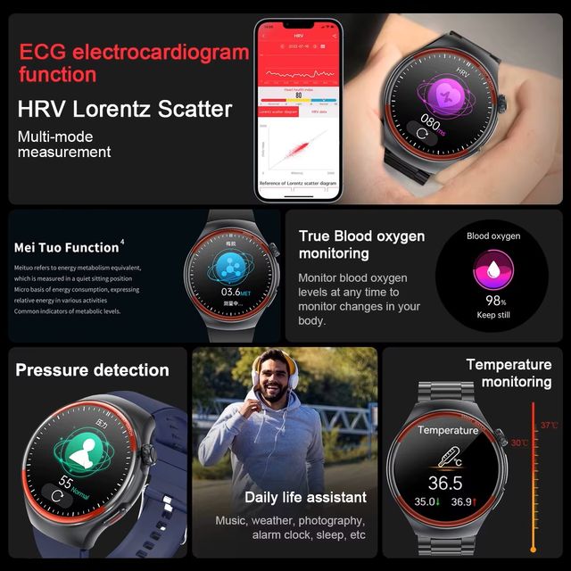 Reloj Inteligente  Rojo