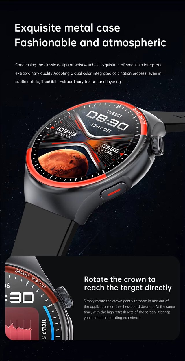 Reloj Inteligente  Rojo