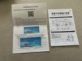 Dron RC UFO con cámara WiFi