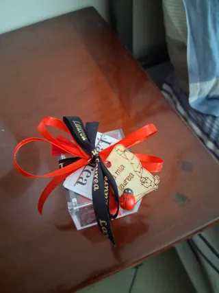 Confettata laurea con coccinella