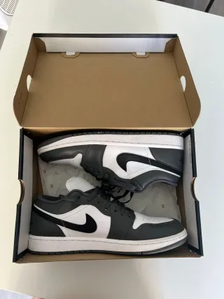 Nike Jordan 1 Low Gris y Blanco Talla 44