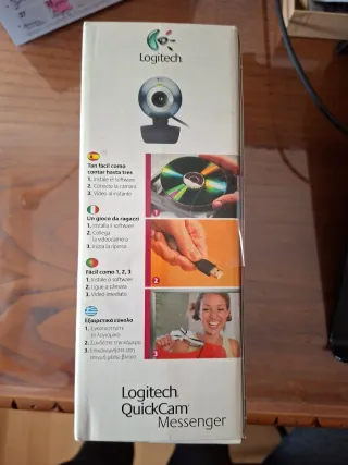 Webcam Logitech QuickCam Messenger VGA