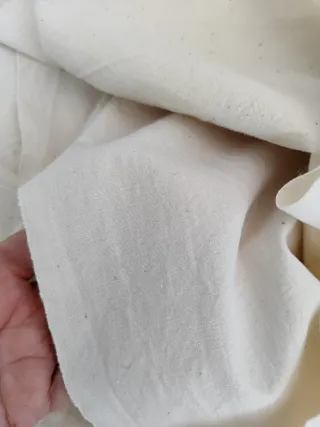 Sábana antigua lienzo de algodón puro y orgánico