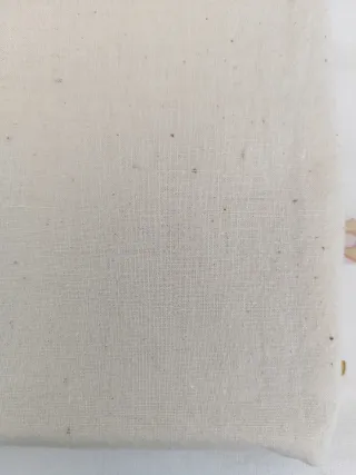 Sábana antigua lienzo de algodón puro y orgánico