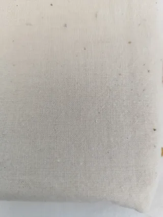 Sábana antigua lienzo de algodón puro y orgánico