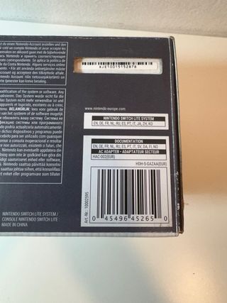 Nintendo Switch Lite Grigio
