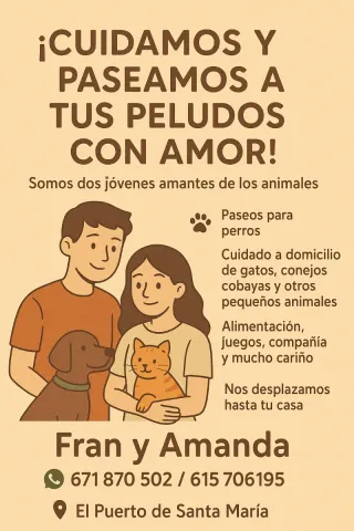 CUIDADORA DE ANIMALES