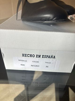 Zapatos de baile negros Talla 36