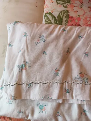 Juego sábanas 0,90 cm estampado floral