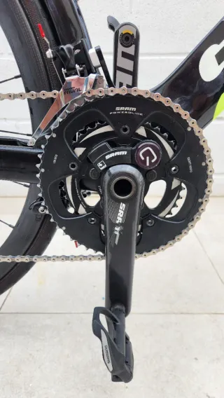 Giant Trinity Carbon TT / Triatlón + Quarq + Rueda