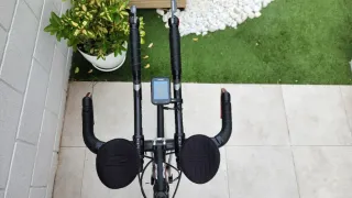 Giant Trinity Carbon TT / Triatlón + Quarq + Rueda
