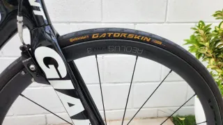 Giant Trinity Carbon TT / Triatlón + Quarq + Rueda