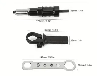 Remachadora Adaptador para atornilladora