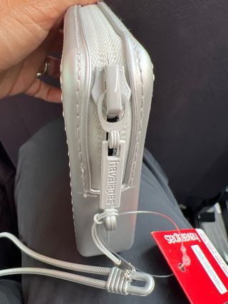 Monedero Havaianas plateado