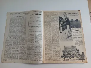 Rivista La Settimana Incom 18/10/58