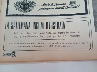 Rivista La Settimana Incom 18/10/58