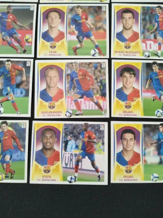 Completa colección Cromos FC Barcelona 2009-10