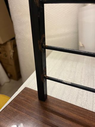 Colgador de pared madera y cristal