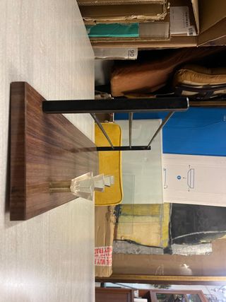 Colgador de pared madera y cristal