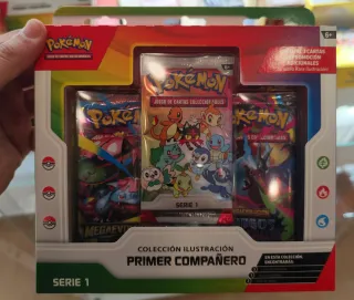 Pokémon Colección Ilustración Primer Compañero🇪🇦