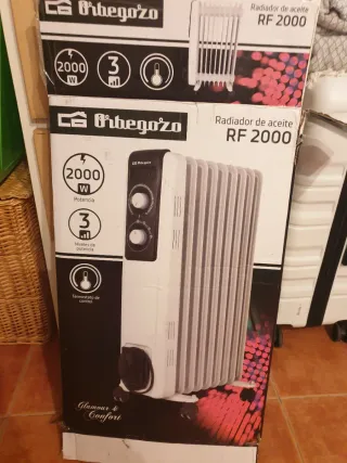 2 Radiadores Orbegozo Aceite.35€ UNIDAD