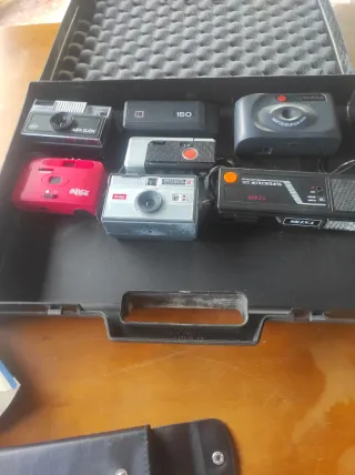 Lote Cámaras Fotos Antiguas Agfa, Kodak, Sonia