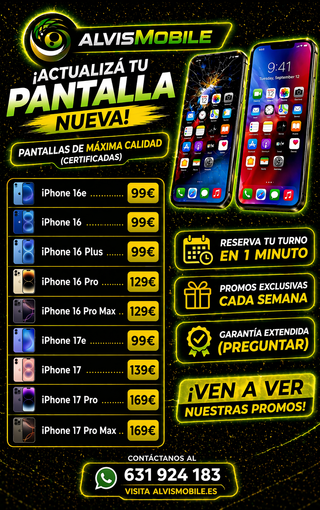 ‼️ Cambio Schermo iPhone da 39€ - 30 MIN ‼️