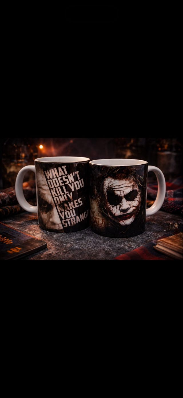 Taza Joker What doesn't kill you