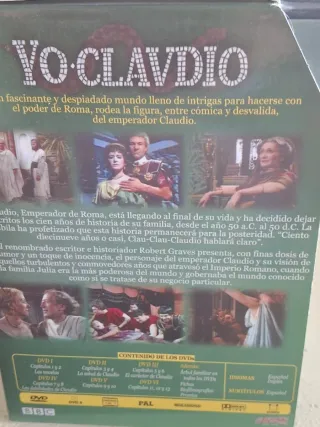 Colección DVD Yo Claudio (Robert Graves)
