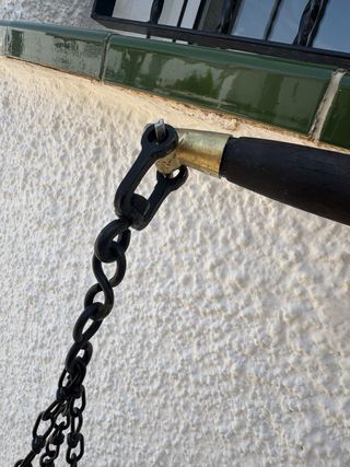 Antigua balanza restaurada