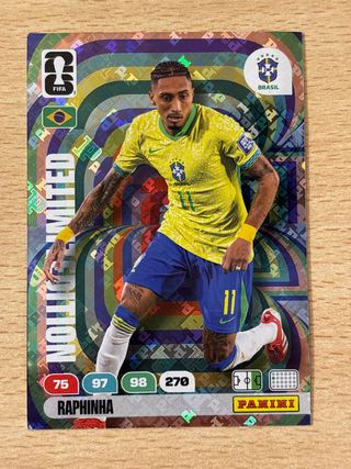 Raphinha Brasil Edición Limitada Adrenalyn 2026