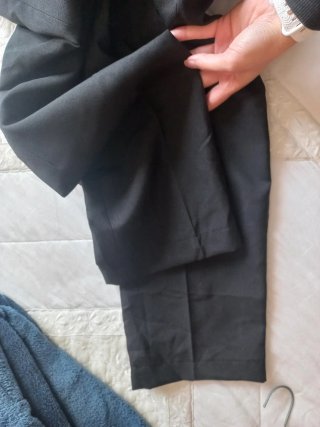 Pantaloni Isacco donna taglia S neri