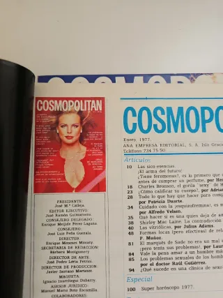 Revista Cosmopolitan 70s (Año 1, N°1 y N°2)