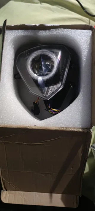 Retrovisores Moto Negros,regalo foco de moto