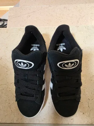Adidas Campus nere e bianche
