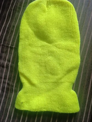 Pasamontañas fluorescente Nuevo sin estrenar