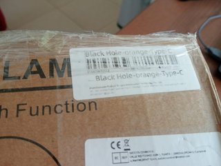 Candeeiro Futurista USB-C Bateria
