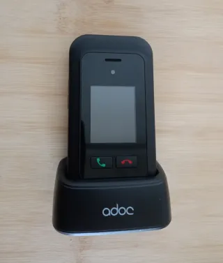 Teléfono Móvil Adoc Negro