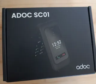 Teléfono Móvil Adoc Negro