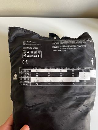 Juego Protecciones Decathlon Talla L