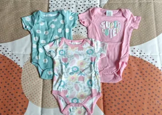 Bodys para bebé 0-3 meses.