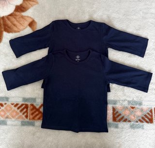 Lote 4 Camisetas Manga Larga Bebé 6 Meses