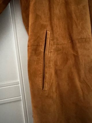 Chaqueta Old Ridel Piel Cabra Marrón