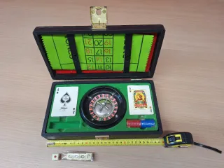 Estuche de Ruleta y Cartas Fournier