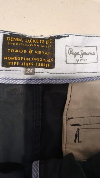 Bermuda Pepe Jeans Negra Algodón